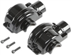 Aluminum Diff Case, Black: LST/2, 3XL-E LOS242022