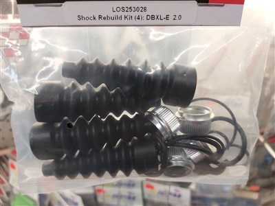 Shock Rebuild Kit (4): DBXL-E 2.0 LOS253028