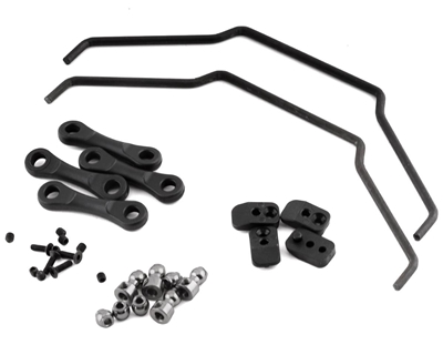 Front & Rear Sway Bar Set: DBXL-E 2.0 LOS254065