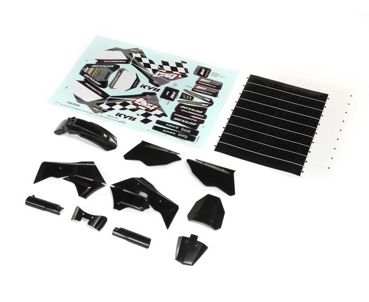 LOS260006 Black Plastics with Wraps: Promoto-MX