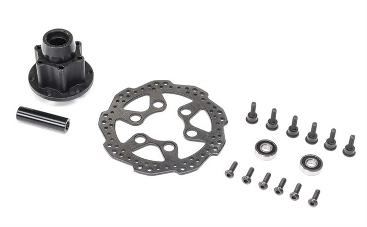LOS262013 Complete Front Hub Assembly: Promoto-MX