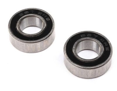 LOS267002 7 x 14 x 5mm Ball Bearing, Rubber Sealed (2)
