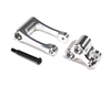 LOS364001 Aluminum Knuckle & Pull Rod, Silver: Promoto-MX