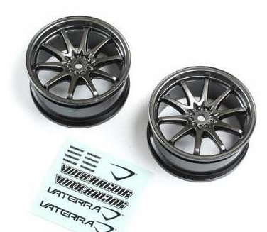 Wheel FR Volk Racing CE28N 54x26mm Gun Metal(2) LOS43035