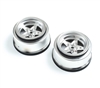 Rear Wheel, Satin Chrome (2): 22S Drag LOS43048