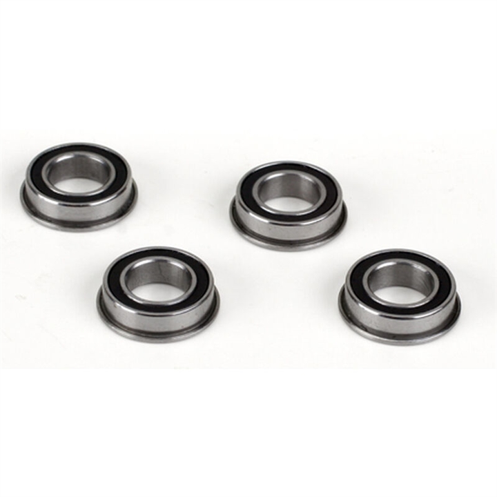 0814 Team Losi 8x14x4 Flanged Rubber Seal Ball Bearing (4) LOSA6948