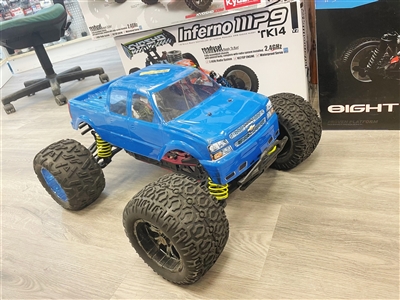 USED Losi LTS Electric Conversion Truck RTR with Radio 1/8