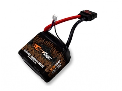 MaxAmps Graphene V2 LiPo 6300 2S6P 225C No Prep 7.4v Battery Pack Plug QS8 Anti-Spark