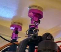 Magnetic Body Post Mount purple