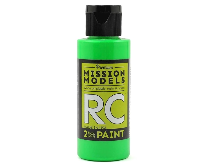 RC Fluorescent Racing Green 2oz Acrylic Paint MIOMMRC048