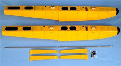 Nexa DHC-6 1870mm Twin Otter Canadian Yellow Float Set