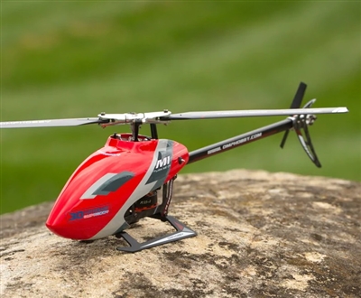 OMPHobby M1 EVO RC Helicopter BNF OMP Protocol - RED - OMP-M1-EVO-W