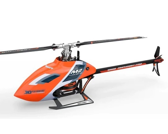 OMP Hobby M2 RC Helicopter EVO Version BNF - Orange, OMP-M2-EVO-O