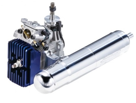 GT15HZII OS-GT15 Gas Engine with Power Boost Pipe Combo