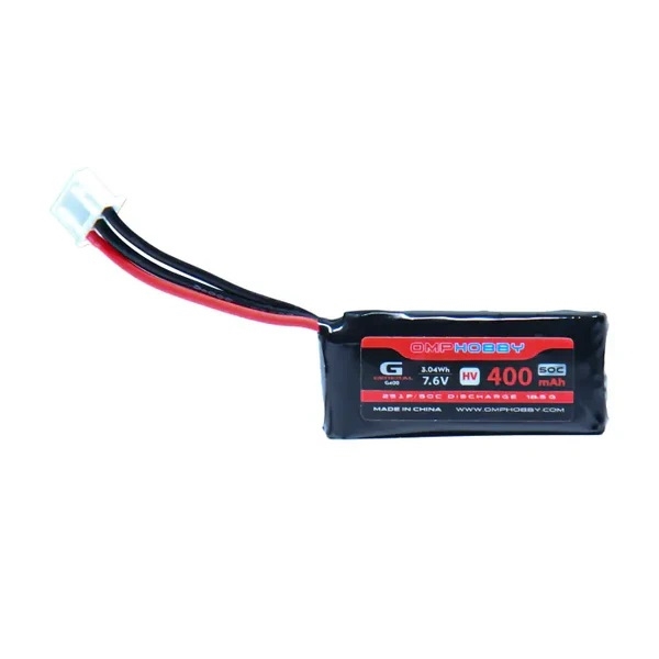 OMPHOBBY 2S LiHv 400mAh 50C for M1/M1 EVO OSHM1224