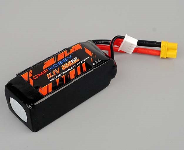 OMPHOBBY M2 3D Helicopter 11.1v 650 mAh battery OSHM2030