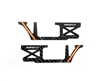OMP Fuselage Carbon panel set (Orange) - M2 Evo - OSHM2326O