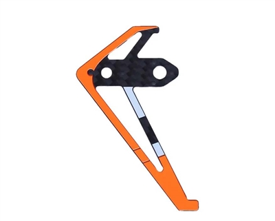 OMPHOBBY M2 V3 PRO Tail Fin - Cosmic Orange - OSHM2434