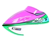 OMPHOBBY M2 V3 Pro Canopy Set - Plasma Pink - OSHM2448
