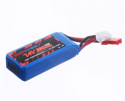 OMPHOBBY 25C 2S 300mAh Battery or Battery Charger Compatible with S720 T720 & Others