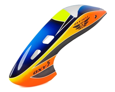 OXY Heli Oxy 5 Canopy (Scheme 1) (Orange/Yellow) OXY5-OSP-1365
