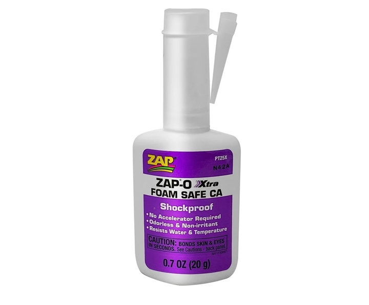 ZAP-O Xtra Foam Safe CA 20-gram Bottle