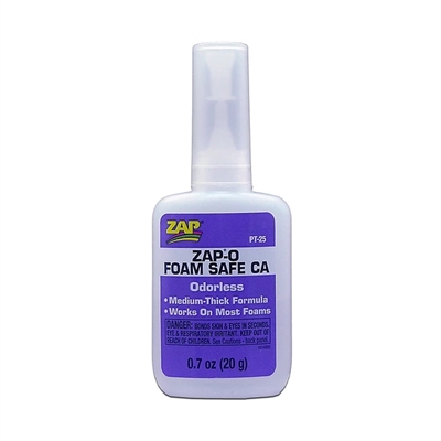 Zap-O Foam Safe CA 20-gram Bottle PAAPT-25