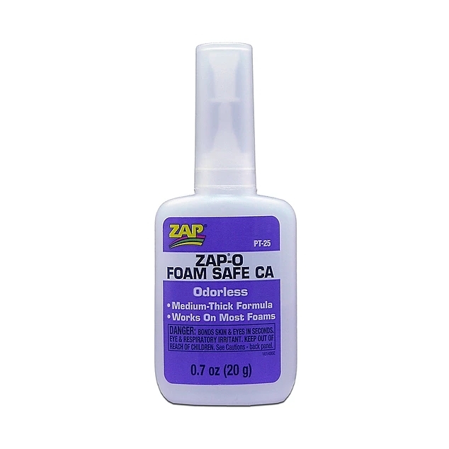 Zap-O Foam Safe CA 20-gram Bottle PAAPT-25