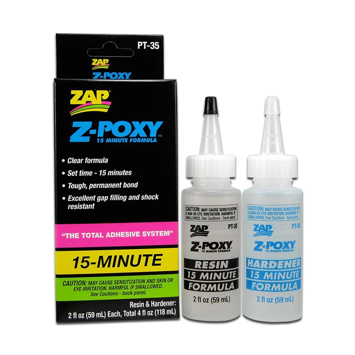 Z-Poxy 15 Minute Epoxy 4 oz. Set PAAPT-35