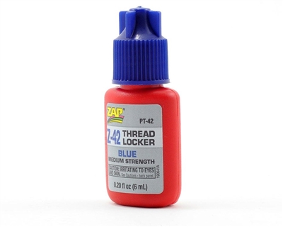 Zap Z-42 Blue Thread Locker 0.2oz Bottle PAAPT-42