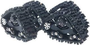 PreviousNext Powerhobby Tracks Wheel Sandmobile Conversion Snow Tire Axial SCX10 I II -  PHB5186