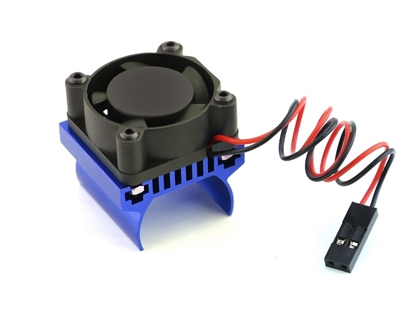 Aluminum Motor Cooling Fan Blue FOR Traxxas TRX-4M