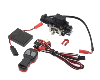 Electric Winch & Remote Controller FOR 1:10 RC TRX4 Axial SCX10 II Redcat - PHB6493