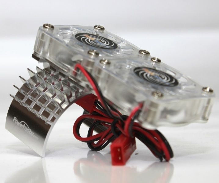 Aluminum Cooling Fan Slash 4WD Silver PHBFSSILVER