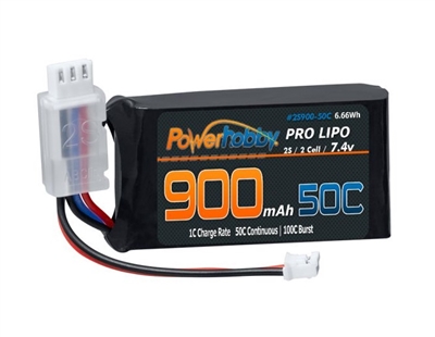 2S 900MAH 50C Upgrade Lipo Battery, for Axial SCX24