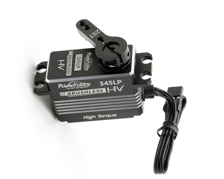 345LP Low Profile High Torque Brushless Digital High Voltage 0.65 sec/60  33kg  @ 8.4V - PHBPH345LP