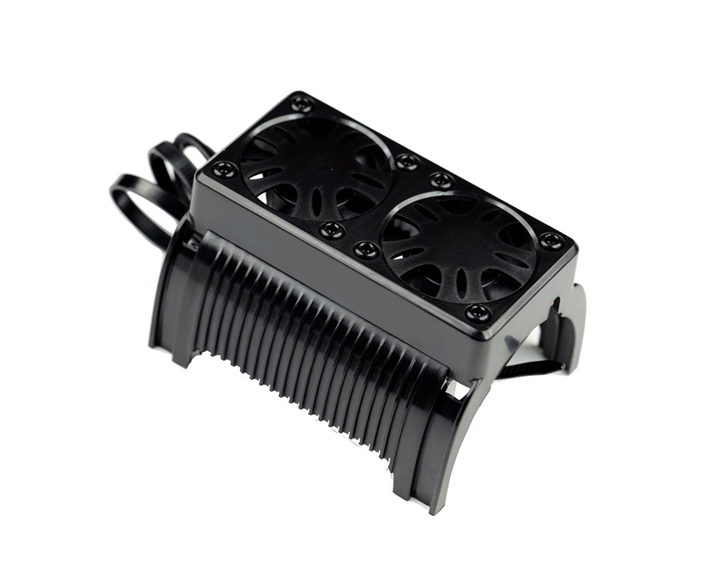 1/5 Twin Motor Cooling / Heat Sink Fan with Housing 55mm - PHBPHF009