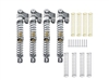 1/24 Aluminum 58mm Long Travel Shocks, Gray, for Axial SCX24 Jeep, Bronco