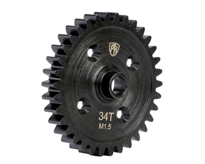 Hardened Steel Spur Gear 34T 1.5 Mod, for Traxxas Sledge - PHBTRX517
