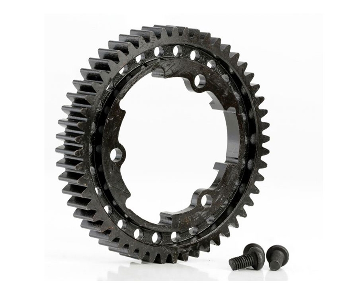 54T Hardened Steel Mod 1 Spur Gear, for E-Revo / Maxx / X-Maxx / XO-1 - PHBTRX530