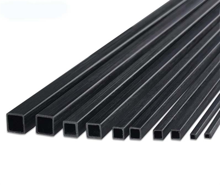 04 Carbon Fiber Square Tube (1 Meter) 4x4mm