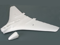 Parkzone Bare Fuselage Unpainted: F-27 Stryker (PKZ1267)