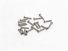 M2 x 10  PN Racing M2x10 Button Head Stainless Steel Hex Plastic Screw (20pcs) - 700330