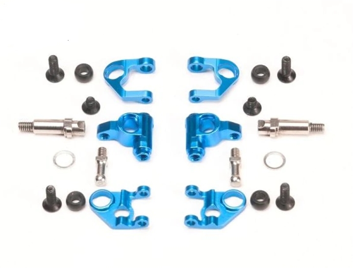 PN Racing Mini-Z MR03/PNR2.5W Double A-Arm Conversion Kit (V3 to V4) Blue - MR3080CB