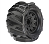 Pro-Line Dumont 2.8" Pre-Mounted Tires w/Raid Wheels (Black) (2) (Z3) w/Removable Hex - PRO10193-10