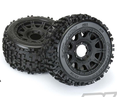 Badlands 3.8" MTD Raid 8x32 Wheels 17mm MT F/R 1178-10