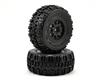 Pro-Line 1190-13 Trencher X SC Tires w/Renegade Wheels (2) (Slash Rear) (Black) (M2) w/12mm Hex