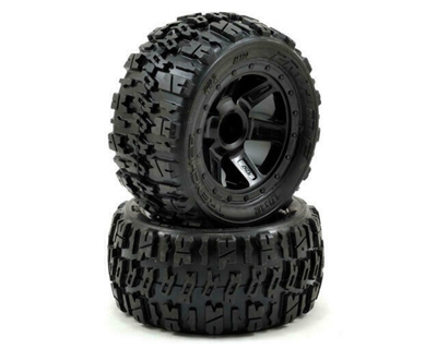 1/16 Trencher 2.2 M2 Tire Mnt Desperado Whl:ERevo PRO119411