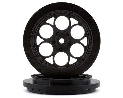 1/10 Showtime Front Runner Front 2.2"/2.7" 12mm Drag Wheels (2) Black, PRO280303