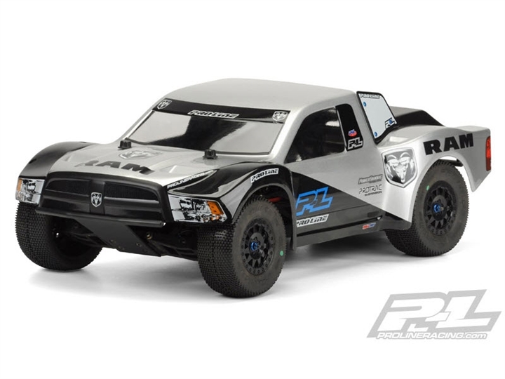 Pro-Line Ram 2500 Clear Body for PRO-Fusion SC 4x4, Slash 2wd, Slash 4x4, SC10 & SCTE PRO3441-00